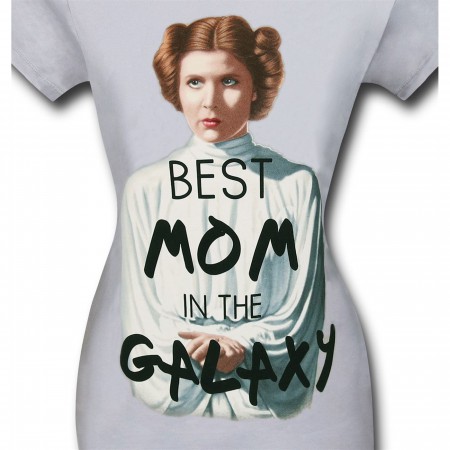 Star Wars Force Awakens Mom Princess Leia Women's T-Shirt