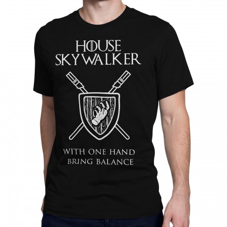 House Skywalker One Hand Bring Balance Men's T-Shirt