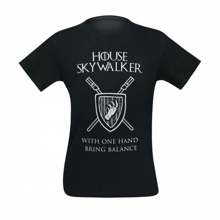 House Skywalker One Hand Bring Balance Men's T-Shirt