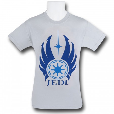 Star Wars Jedi Symbol Silver T-Shirt