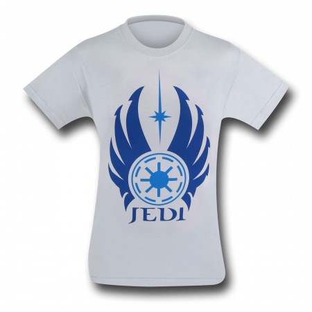 Star Wars Jedi Symbol Silver T-Shirt