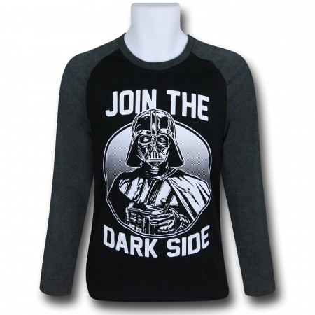 Star Wars Join The Dark Side Baseball T-Shirt