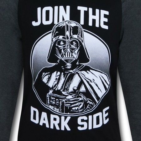 Star Wars Join The Dark Side Baseball T-Shirt