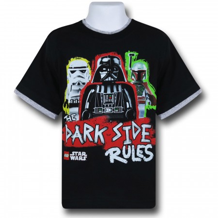 Star Wars Lego Dark Side Rules Kids T-Shirt