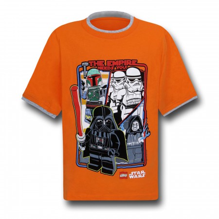 Star Wars Lego Empire Needs You Kids T-Shirt