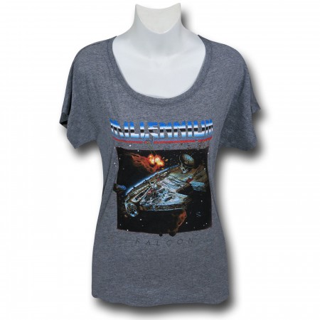 Star Wars Falcon Women's Slouch T-Shirt