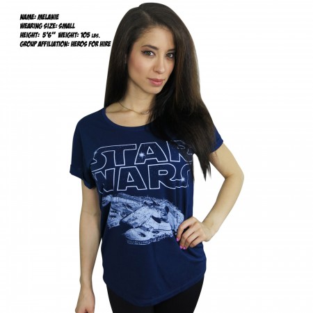 Star Wars Millenium Falcon Women's T-Shirt