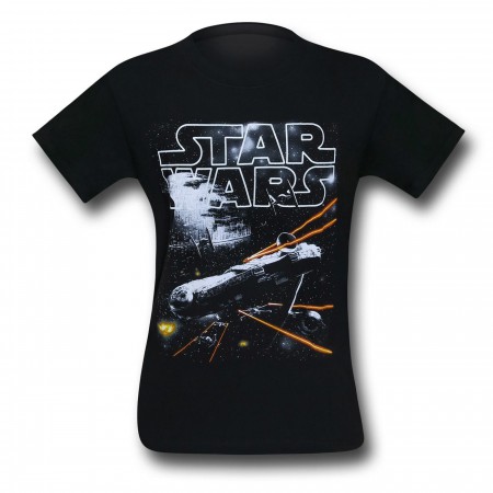 Star Wars On The Run Youth T-Shirt