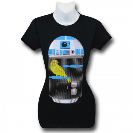 Star Wars R2D2 Birdcage Women's T-Shirt