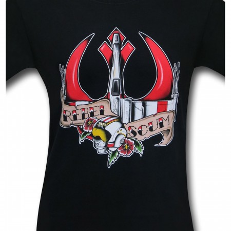 Star Wars Rebel Scum Tattoo Men's T-Shirt