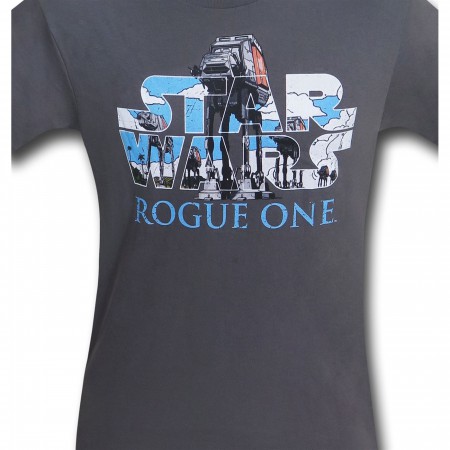 Star Wars Rogue One At-At Logo Men's T-Shirt