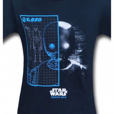 Star Wars Rogue One K-2SO Droid Kids T-Shirt