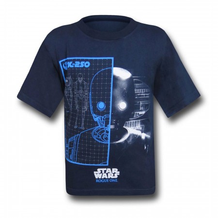 Star Wars Rogue One K-2SO Droid Kids T-Shirt