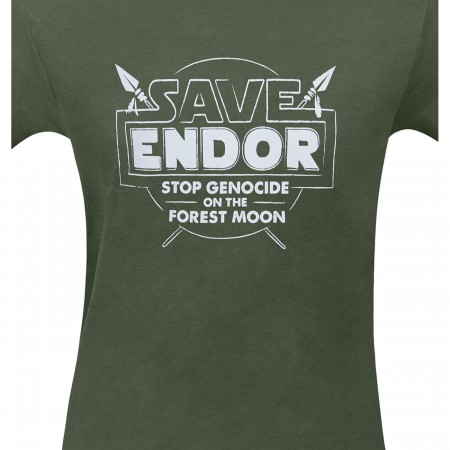 Save Endor Stop the Genocide Men's T-Shirt