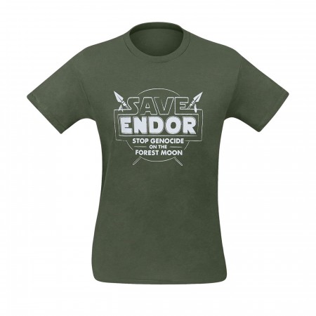 Save Endor Stop the Genocide Men's T-Shirt
