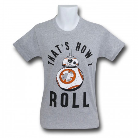 Star Wars Force Awakens BB-8 Roll T-Shirt