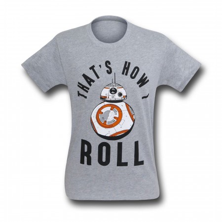 Star Wars Force Awakens BB-8 Roll T-Shirt