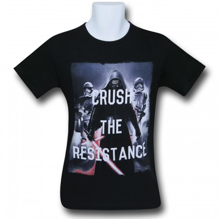 Star Wars Force Awakens Crush The Resistance T-Shirt