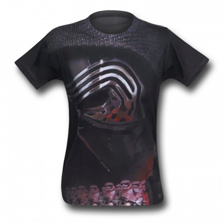 Star Wars Force Awakens Kylo Ren Sublimated T-Shirt