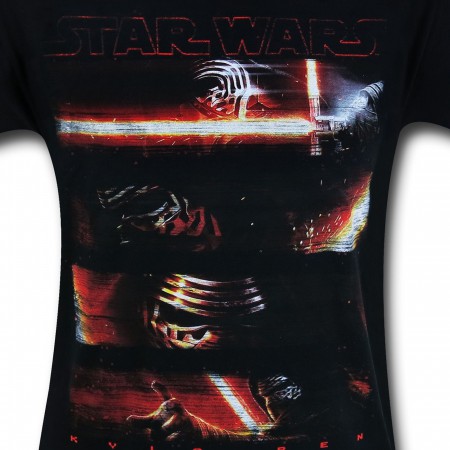 Star Wars Force Awakens Kylo Bars T-Shirt