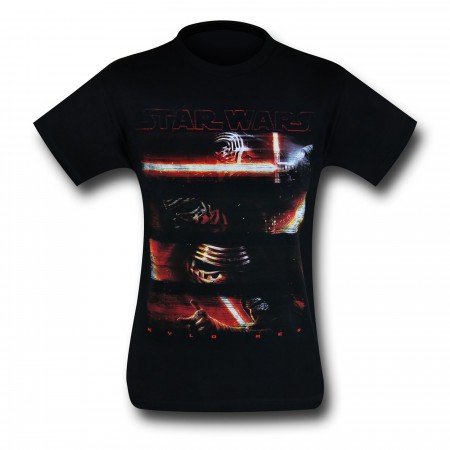 Star Wars Force Awakens Kylo Bars T-Shirt