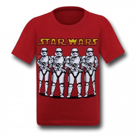Star Wars Force Awakens Pixel Order T-Shirt