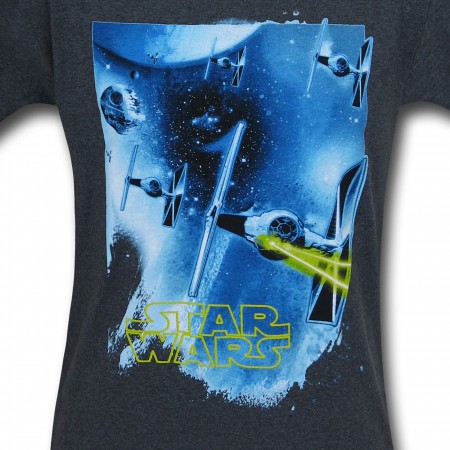 Star Wars TIE Fighter Ringer T-Shirt