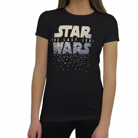 Star Wars Last Jedi Logo Women's T-Shirt