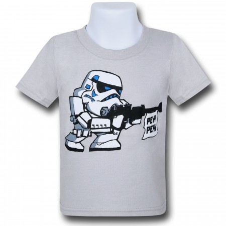 Star Wars Trooper Pew Kids T-Shirt