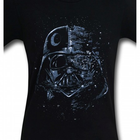 Star Wars Broken Vader Mask T-Shirt