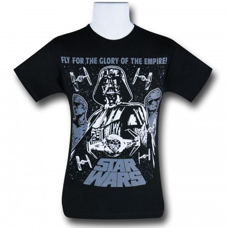 Star Wars Vader Fly Or Die T-Shirt