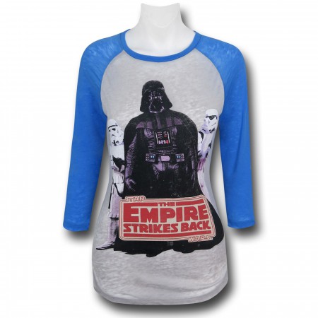 Star Wars Vader Troopers Women's Baseball T-Shirt