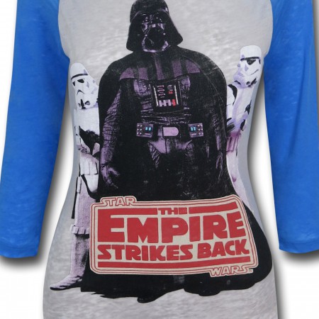 Star Wars Vader Troopers Women's Baseball T-Shirt