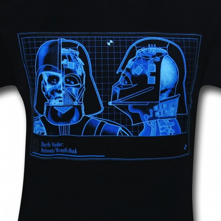 Star Wars Vader Prints 30 Single T-Shirt