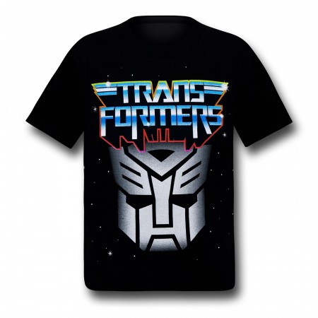 Transformers Autobot Metal Kids T-Shirt