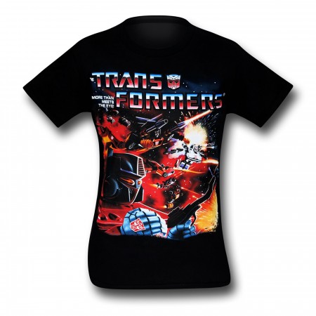 Transformers Battle Package Black T-Shirt