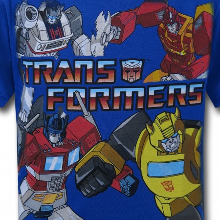 Transformers Collage Kids T-Shirt