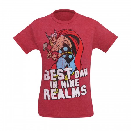 Thor Best Dad In Nine Realms Men's T-Shirt