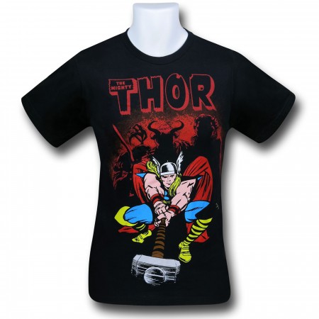 Thor Classic Strike Black T-Shirt