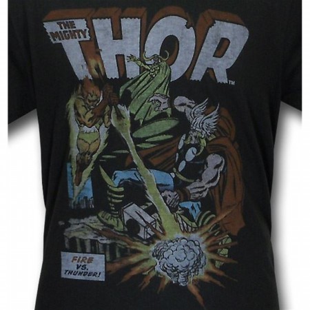 Thor Fire Vs Thunder Junk Food T-Shirt