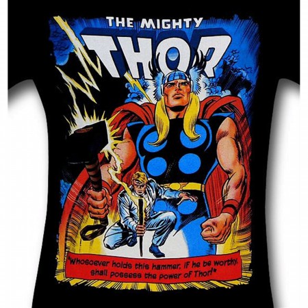 Thor Power of Thor Black T-Shirt