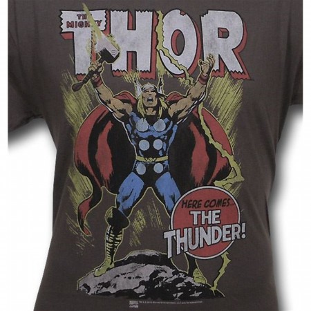 Thor Here Comes Thunder Junk Food T-Shirt