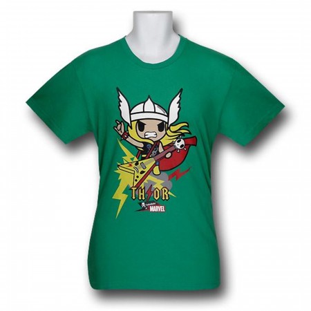 Thor Tokidoki Metal Head Green T-Shirt