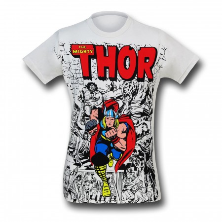 Thor #154 Cover Tri-Blend T-Shirt