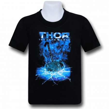 Thor Dark World Hammer Kids T-Shirt