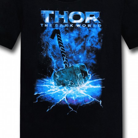 Thor Dark World Hammer Kids T-Shirt