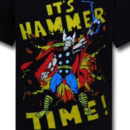 Thor Retro Hammer Time Boys T-Shirt