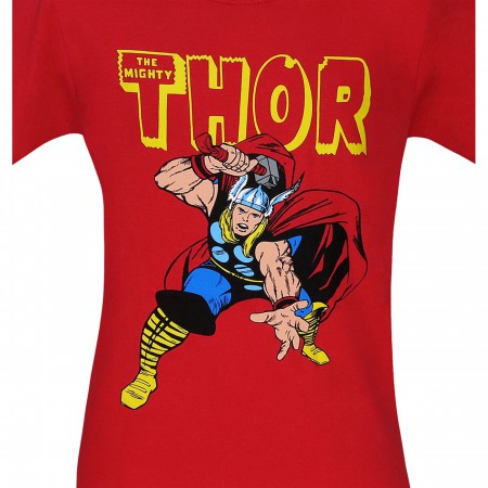 Thor War Hammer Red T-Shirt