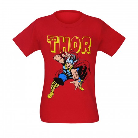 Thor War Hammer Red T-Shirt