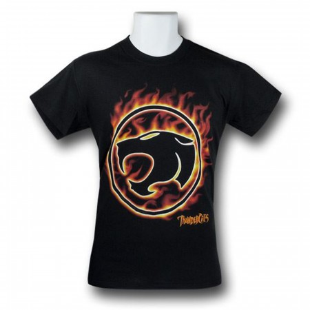 Thundercats Blazing Flames Logo T-Shirt